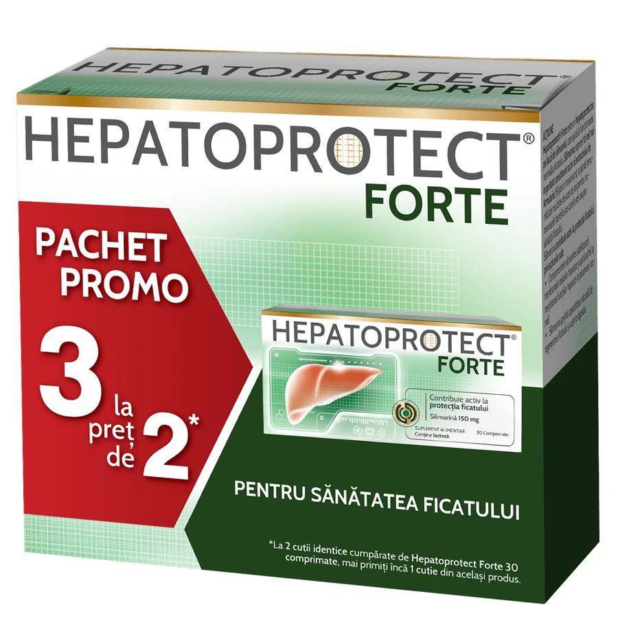 Package Hepatoprotect Forte, 3 x 30 tablets, Biofarm: ceny i cechy
