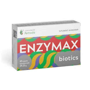 Enzymax Biotics, 45 kapsułek, Remedia