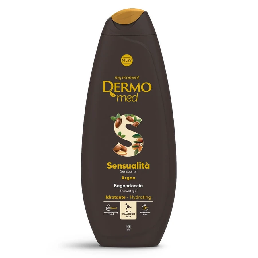 Gel douche Sensualita Argan, 750 ml, Dermomed