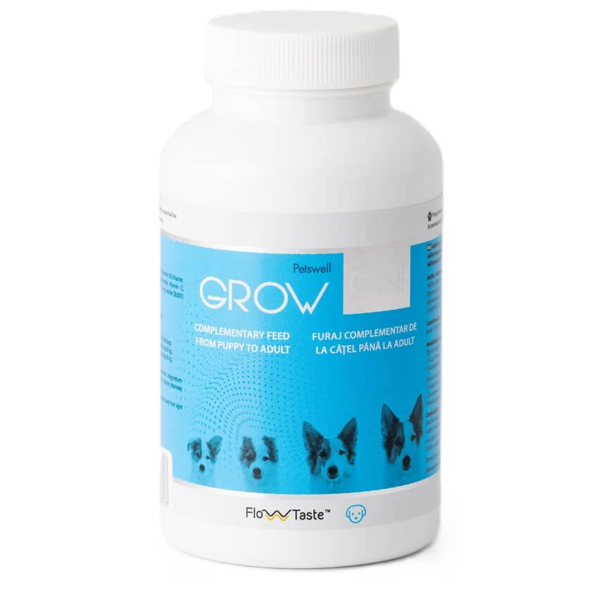 Nahrungsergänzungsmittel für Hunde Grow On, 100 Tabletten, Petswell