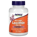 Soy Lecithin, 1200 mg, 100 soft gels, Now Foods