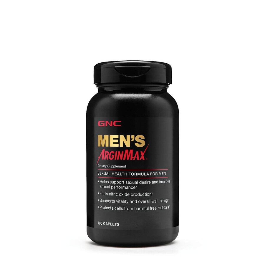 Gnc Mens Arginmax ,Formule pour la Santé Sexuelle, 180 Tb