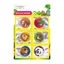 Set 6 stickere anti-tantari pentru copii, cu parfum de citronella, model amnimale, MosquitNo, 5,4 gr