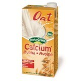 Bautura vegetala Bio din ovaz cu calciu marin, 1 L, NaturGreen