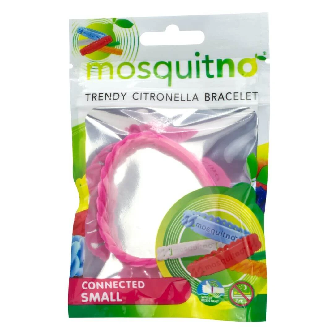 Anti-Mücken-Armband für Kinder, CONNECTED SMALL, mit Citronella-Duft, verschiedene Farben, MosquitNo, 5 gr