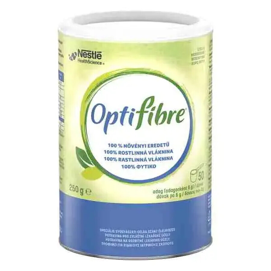 Optifiber 100% natural soluble fiber PHGG 125g