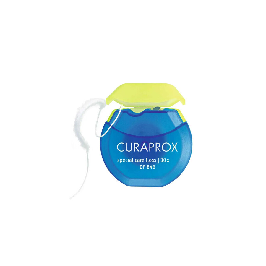 CURAPROX DF 846 fil dentaire pour le nettoyage des implants (30x)