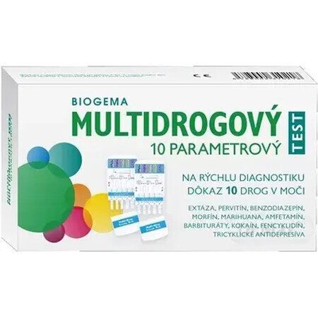 BIOGEMA Multidrog Test 10 paramètres