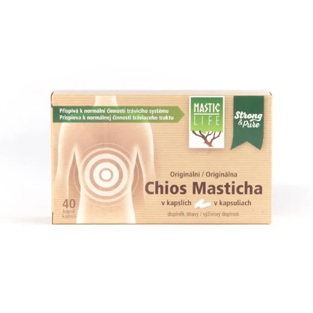 Masticlife Masticha Strong&Pure 40cps: ceny i cechy
