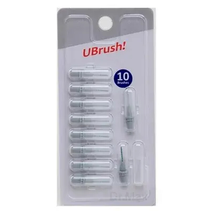 UBrush - cepillo interdental - 1,2 mm gris