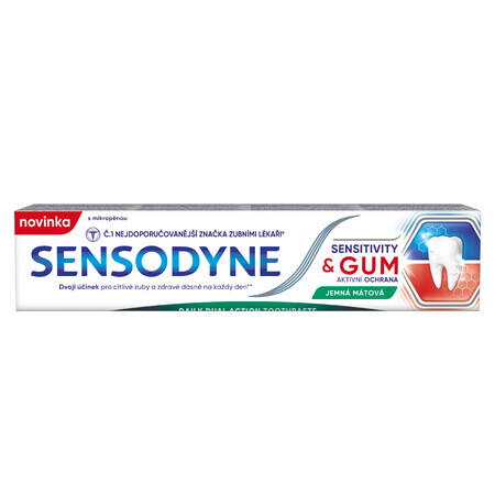 Sensodyne Sensitivity & Gum Gentle mint toothpaste