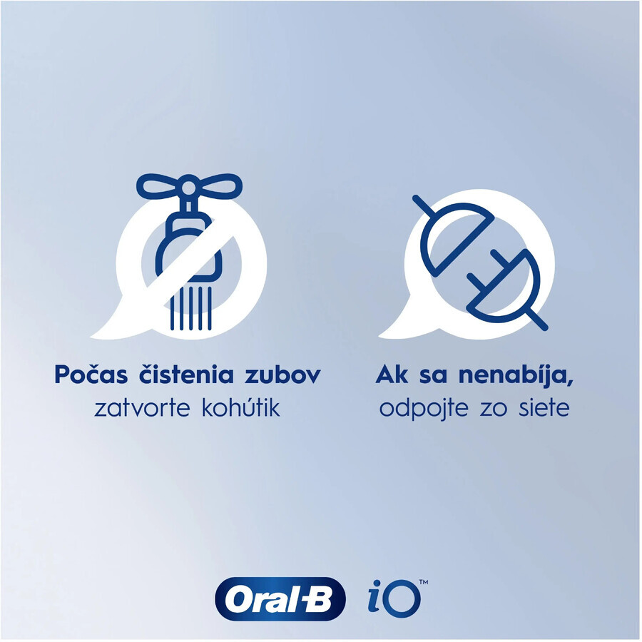 Oral B EK Duo iO iO Series 3 Black and blue