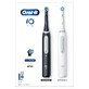 Elektrische Zahnb&#252;rste Oral B iO Series 4 Duo Schwarz/Wei&#223;