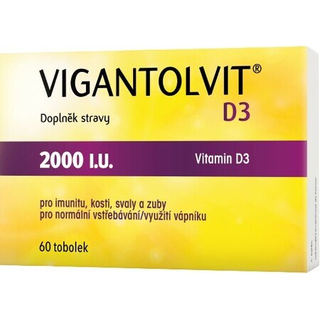 Vigantolvit D3 2000 U.I. 60 capsule tari