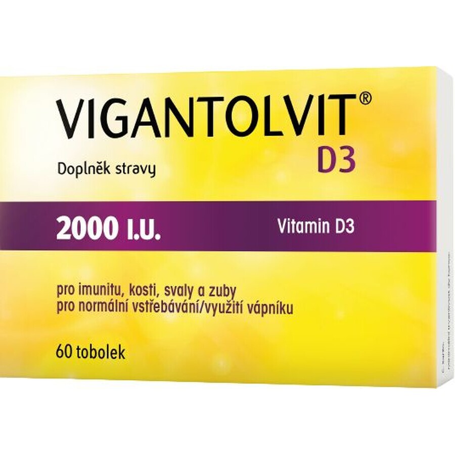 Vigantolvit D3 2000 U.I. 60 capsule tari