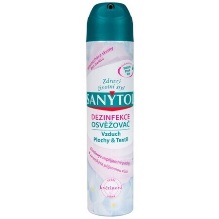 Sanytol Deodorant disinfectant for air, surfaces and fabrics Floral fragrance 300 ml