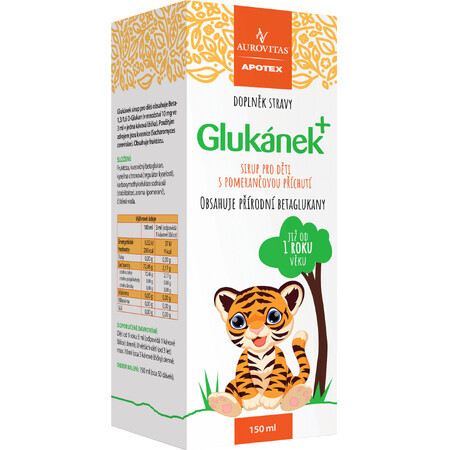 Betaglucan Glucan sirop pentru copii 150 ml