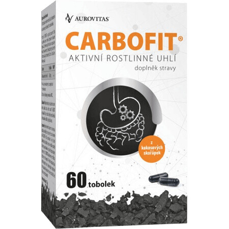 Carbofit Charbon actif 60 capsules dures