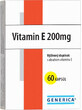 Generica VITAMIN E 200 IU 60 Kapseln