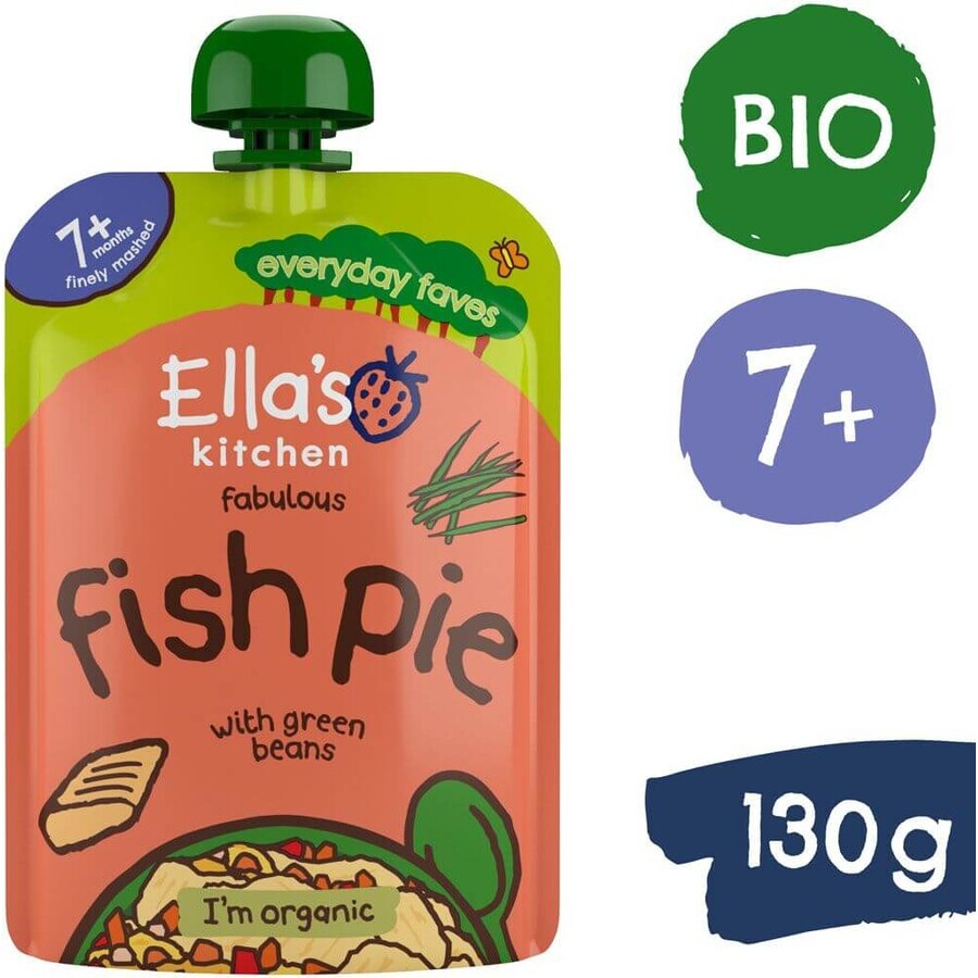 Ella's Kitchen Bio-Lachs mit Gemüse 130 g