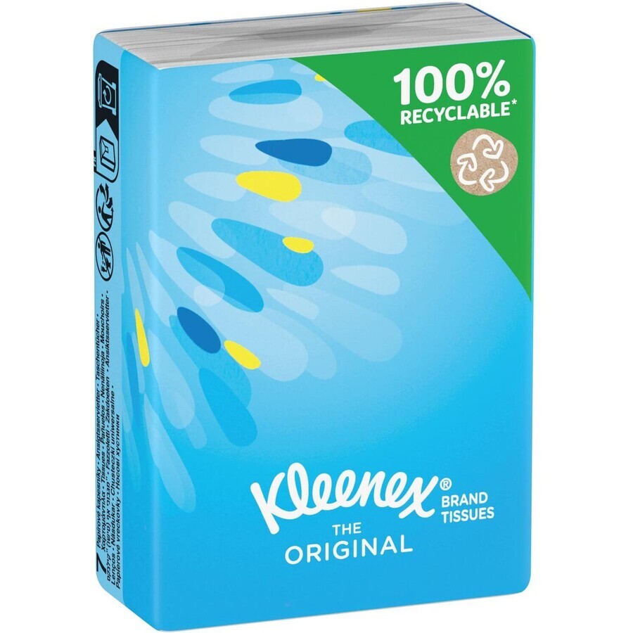 Kleenex Original Mini Hanks Papiertaschentücher 15 Packungen