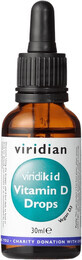 Viridian Viridikid Vitamin D Tropfen 400IU 30 ml