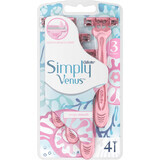 Gillette Venus Simply Venus3 Rasoio usa e getta 4 pezzi