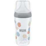 Nuk Perfect Match bottle with temperature control, gray 260 ml