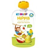 HiPP è uno snack al 100% di frutta (mela, pera, banana) in capsule da 100 g.