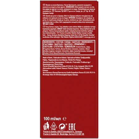 Original Old Spice Aftershave mit frischem und würzigem Geschmack 100 ml