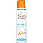 Garnier Ambre Solaire Solaire Sensitive Advanced Protective Mist, very high protection, slightly sensitive skin, SPF 50+, 150 ml