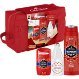 Old Spice Traveller set - solid deodorant + shower gel + aftershave