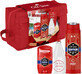 Old Spice Traveller Set - festes Deodorant + Duschgel + Aftershave