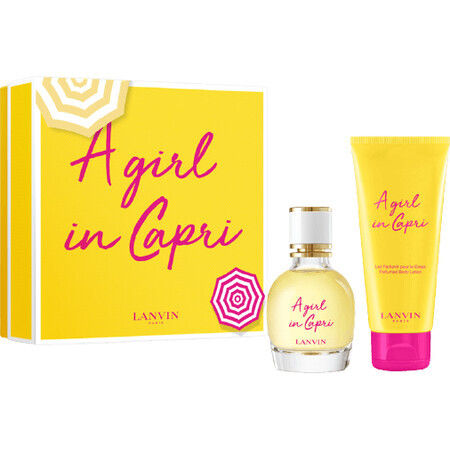 Set Lanvin A Girl in Capri Eau de toilette + loción corporal