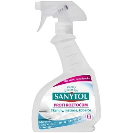 Sanytol Spray antiácaros para tejidos, colchones, alfombras 300 ml