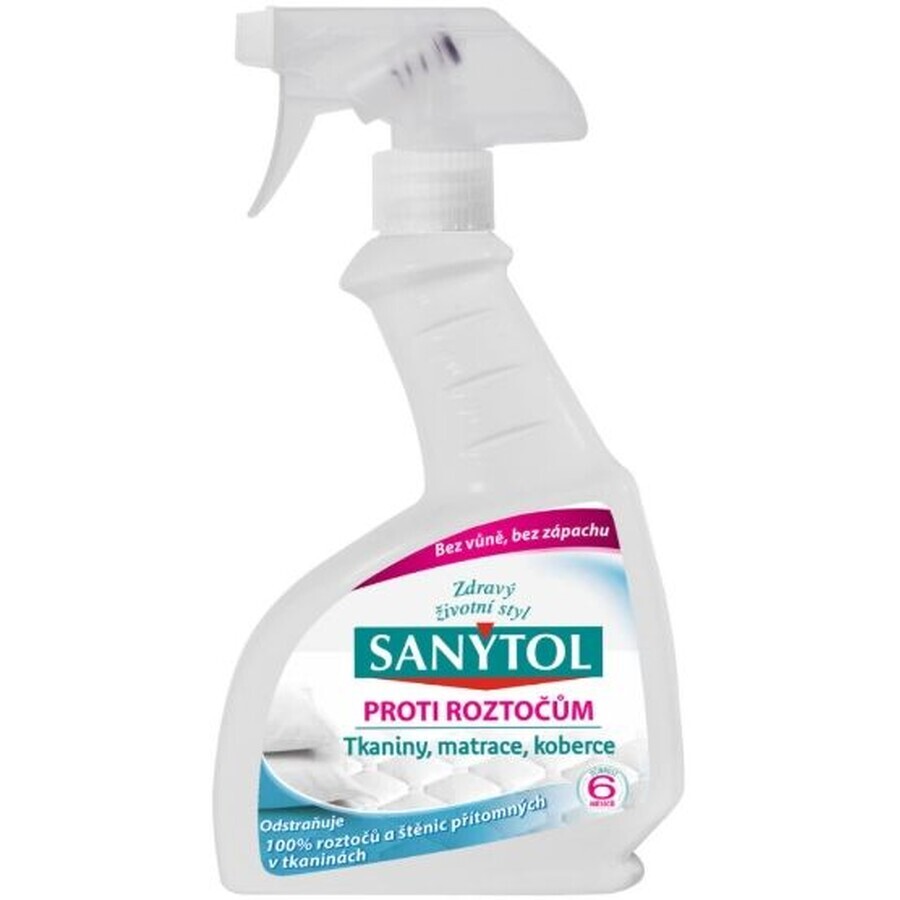 Sanytol Spray antiácaros para tejidos, colchones, alfombras 300 ml