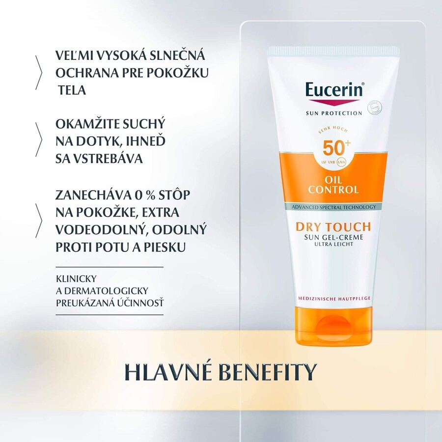 Eucerin FPS50+ Crema Solar Gel 200 ml