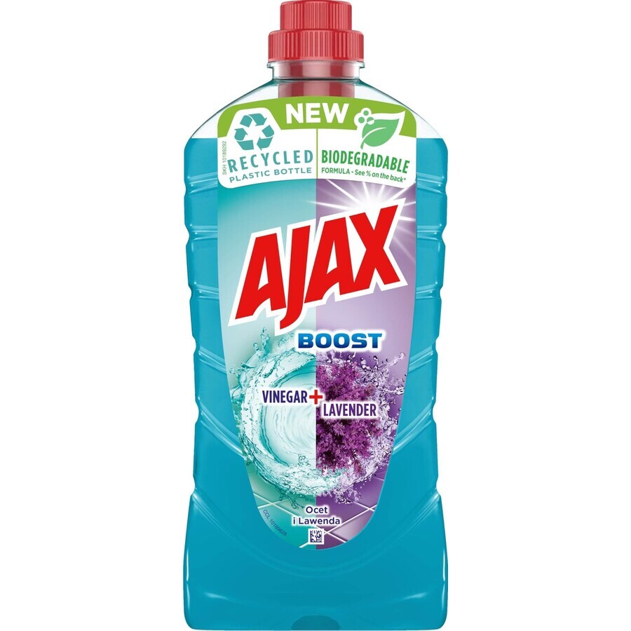 Ajax Boost Wine and lavender vinegar, all-purpose detergent 1 l