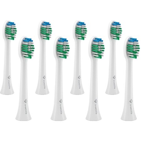 TrueLife SonicBrush SonicBrush Compact Heads White Testina di ricambio standard 8 pz.