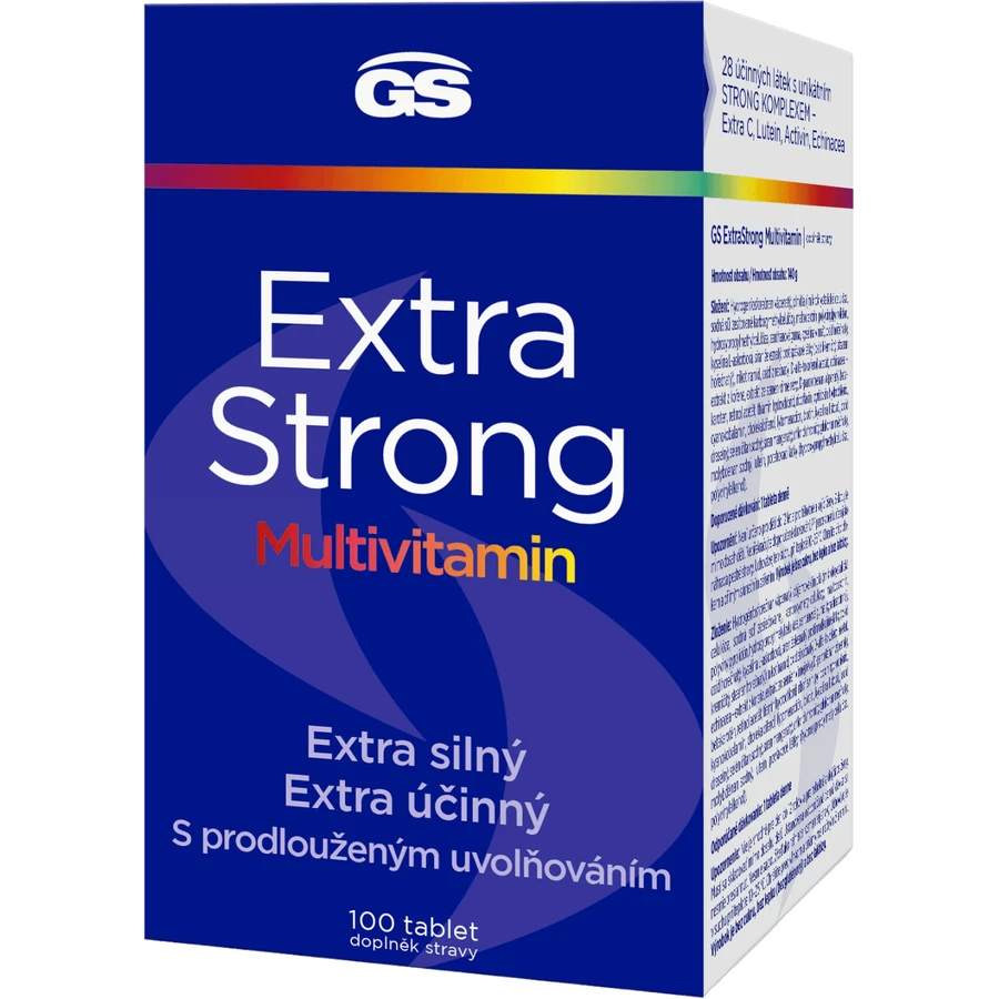 GS Extra Strong Multiwitamina 100 tabletek: ceny i cechy