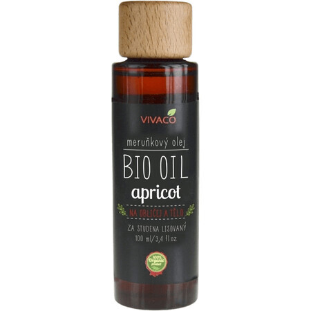 Vivaco BIO OIL Aceite de albaricoque para cara y cuerpo 100 ml