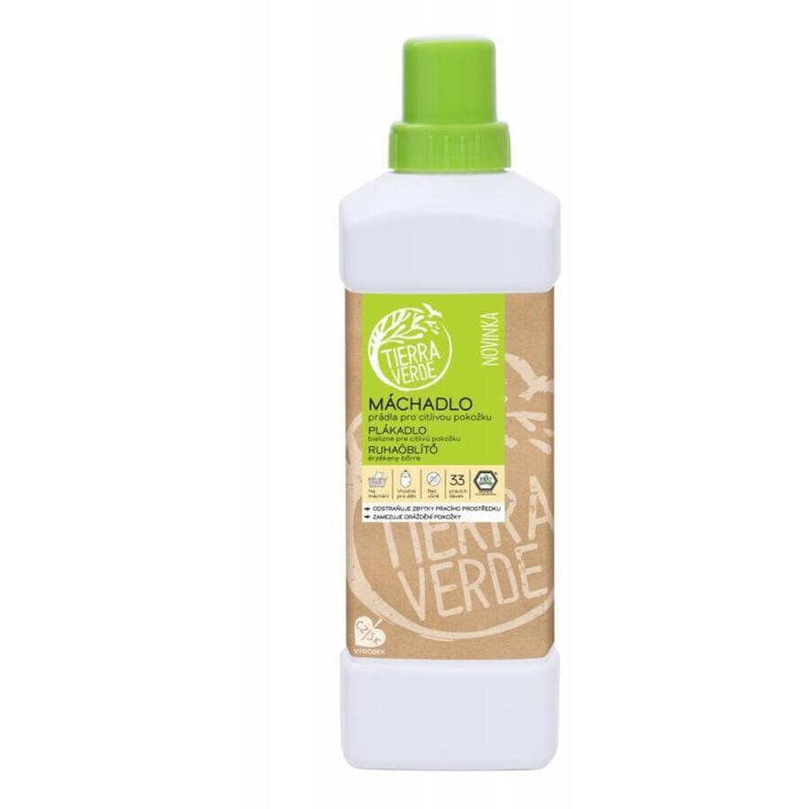 Savon à lessive Tierra Verde pour peau sensible, 33 lavages 1 l