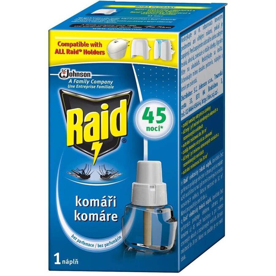 Recharge liquide Raid electric 45 nuits 27 ml