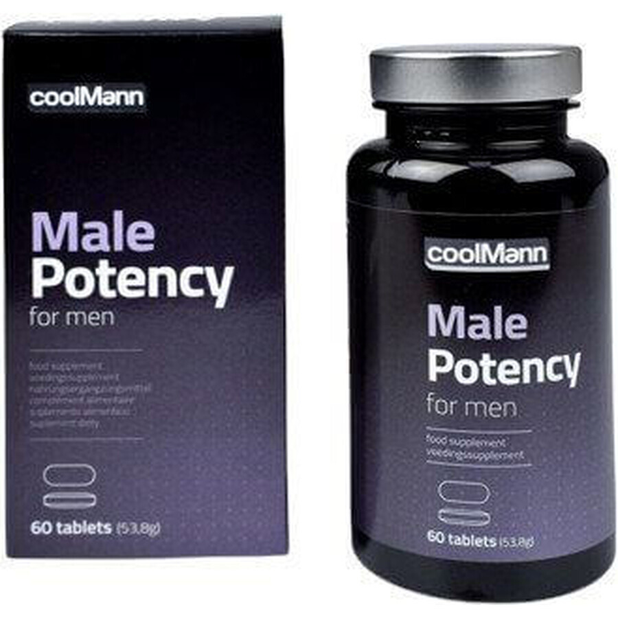 Cobeco Aphrodisiakum Tabletten CoolMann Male Potency 60 Tabletten