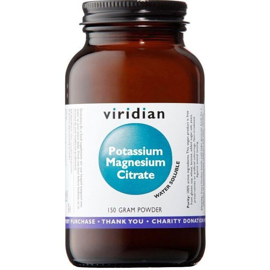 Viridian Potassium Magnesium Potassium Citrate 150 g