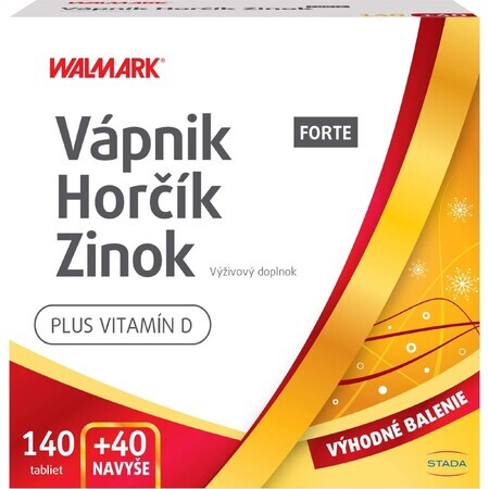 Walmark Calcium Magnesium Zink forte 180 tabletten