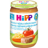 HiPP Pomodori biologici con pasta e vitello 220 g