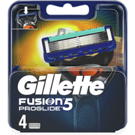 Gillette Fusion Proglide Testine di ricambio 4 pezzi