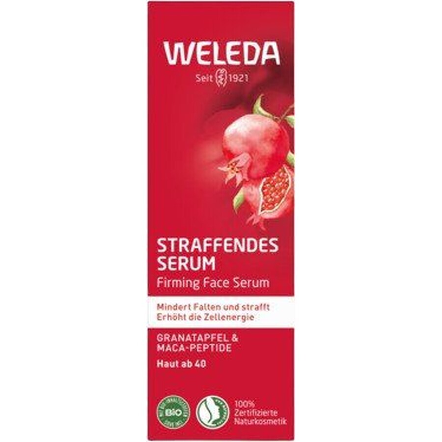 Weleda Siero rassodante intensivo con melograno e peptidi di Maca 30 ml