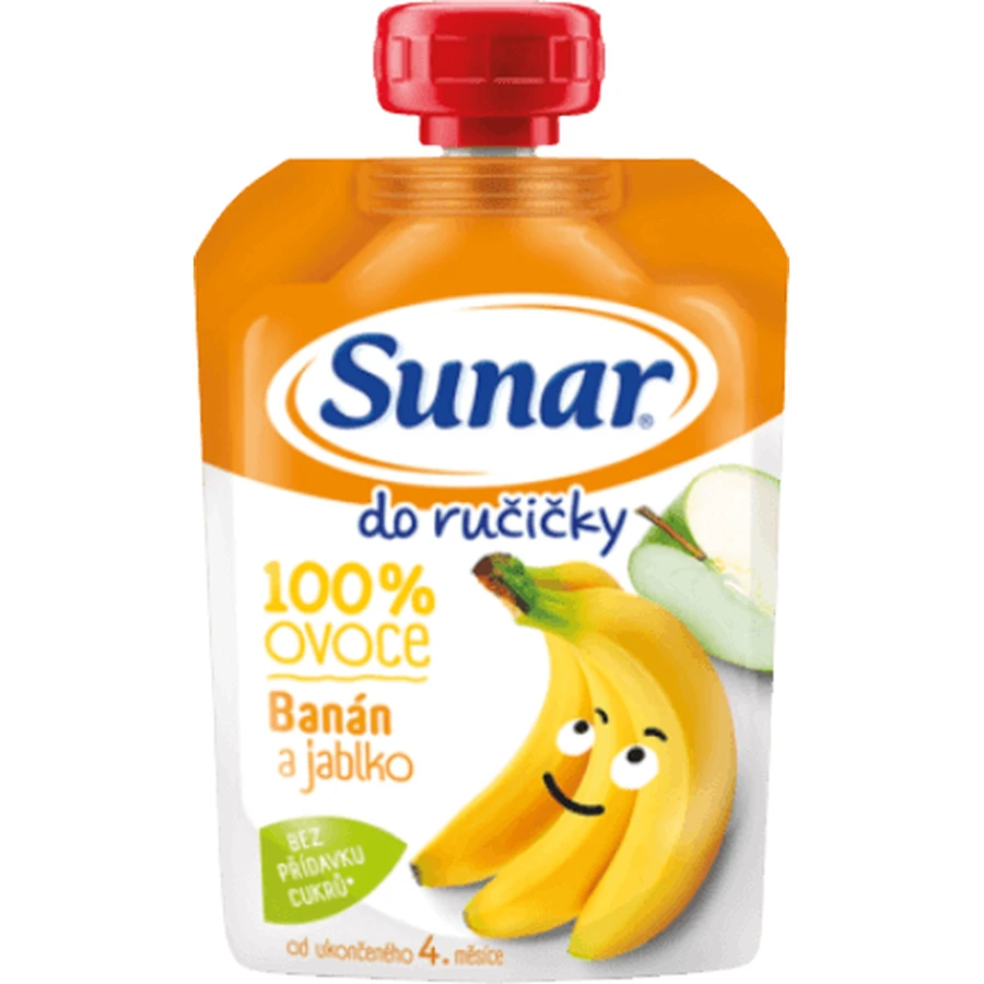 Sunar Do ručičky Fruchtkapsel Banane 4m+ 1 x 100 g